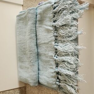 NWT Pine Cone Hill linen throw